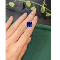 9.60 Ct. Violetish Blue Tanzanite from Tanzania Life Style