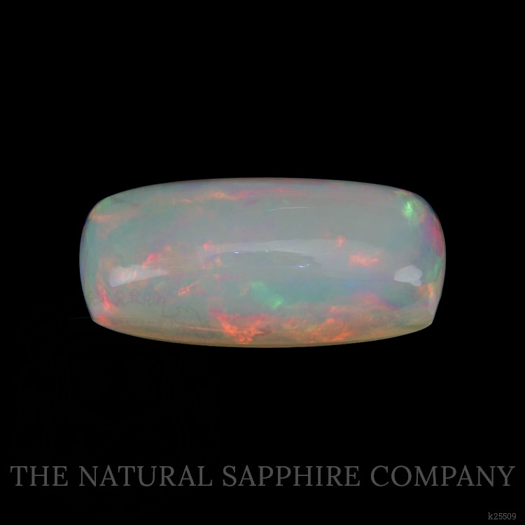 34.75 Ct. Multi Color Cabochon White Opal from Australia