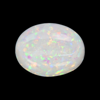 1.76 Ct. Cabochon White Opal from Australia Video