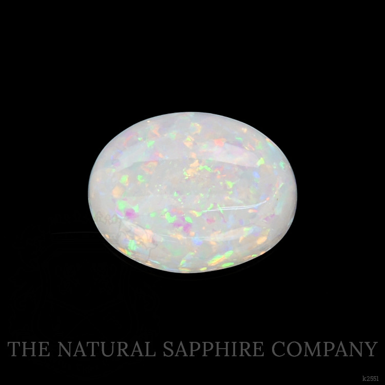1.76 Ct. Cabochon White Opal from Australia