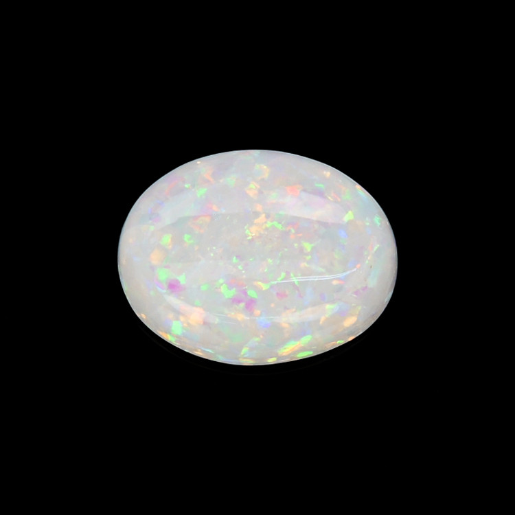 1.76 Ct. Cabochon White Opal from Australia