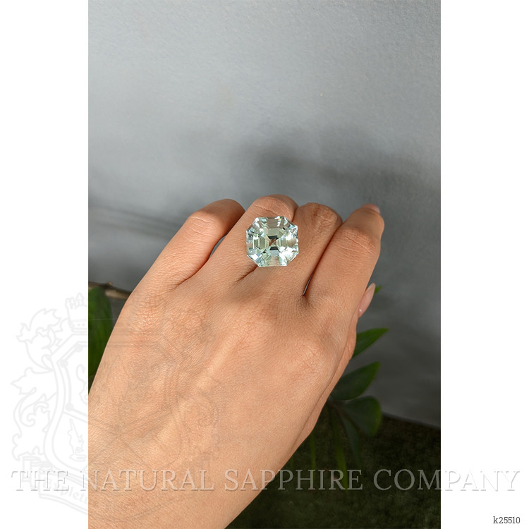 18.77 Ct. Greenish Blue Aquamarine from Brazil