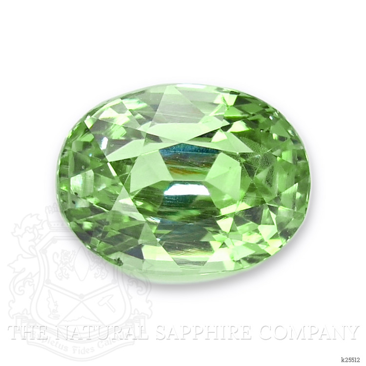 2.03 Ct. Green Grossular Garnet from Tanzania