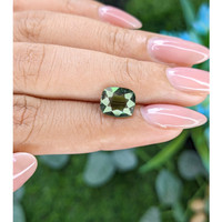 2.55 Ct. Brownish Green Tourmaline from Tanzania Life Style