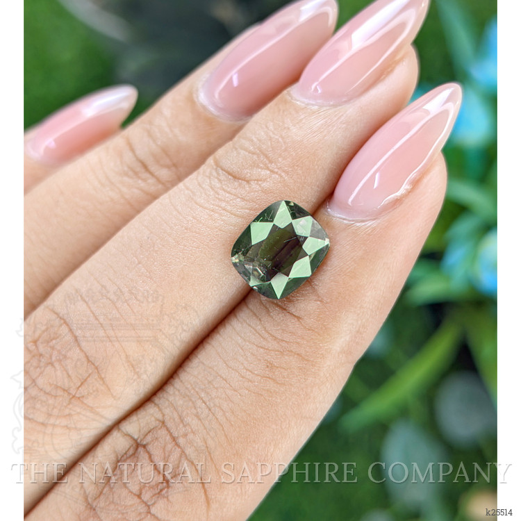 2.55 Ct. Brownish Green Tourmaline from Tanzania