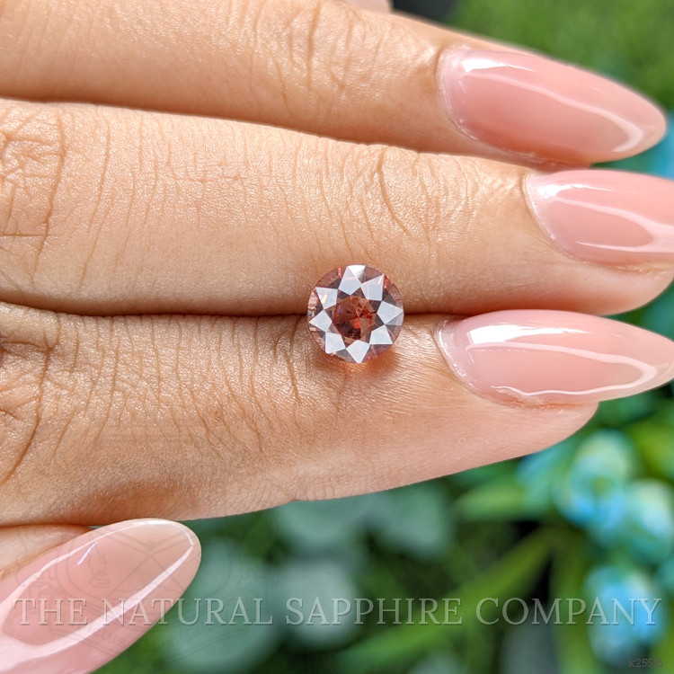 2.02 Ct. Orangish Brown Malaya Garnet from Tanzania