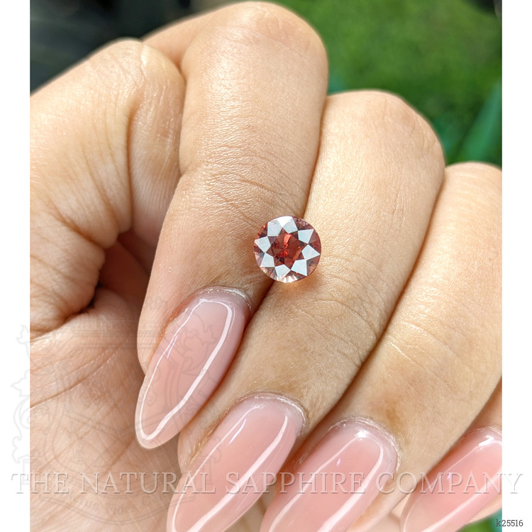 2.02 Ct. Orangish Brown Malaya Garnet from Tanzania