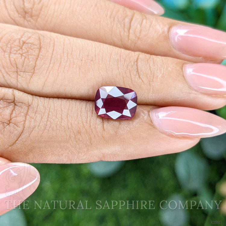 3.49 Ct. Purplish Pink Garnet from Tanzania
