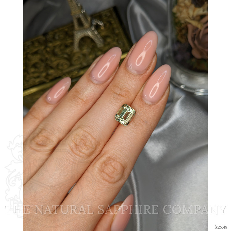 2.79 Ct. Yellowish Green Prasiolite