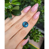 8.95 Ct. London Blue Topaz Life Style