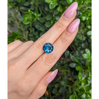 8.95 Ct. London Blue Topaz Life Style
