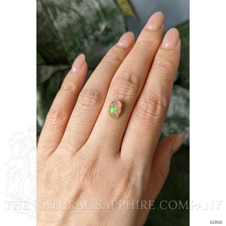 1.14 Ct. Multi Color Cabochon Boulder Opal from Australia