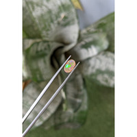 1.14 Ct. Multi Color Cabochon Boulder Opal from Australia Life Style