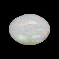 1.00 Ct. Cabochon White Opal from Australia Video