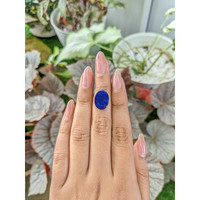 3.33 Ct. Lapis from Afghanistan Life Style