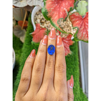 3.58 Ct. Lapis from Afghanistan Life Style