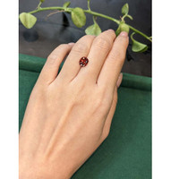 1.81 Ct. Orangish Brown Spinel from Burma (Myanmar) Life Style