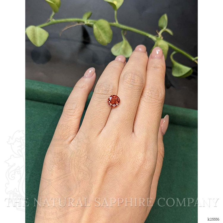 2.13 Ct. Orangish Red Spinel from Burma (Myanmar)