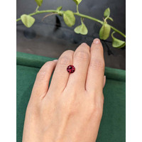 1.86 Ct. Red Spinel from Burma (Myanmar) Life Style