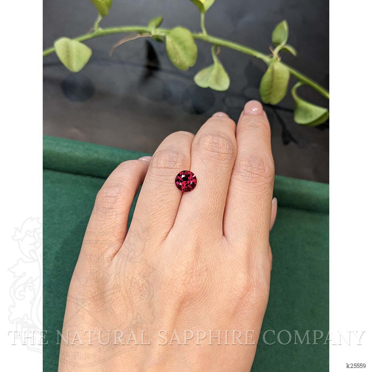 1.86 Ct. Red Spinel from Burma (Myanmar)