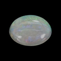 0.85 Ct. Cabochon White Opal from Australia Video