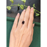 2.94 Ct. Red Spinel from Burma (Myanmar) Life Style