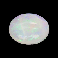 1.13 Ct. Cabochon White Opal from Australia Video
