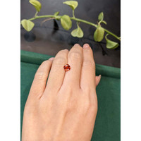 1.07 Ct. Orangish Red Spinel from Burma (Myanmar) Life Style