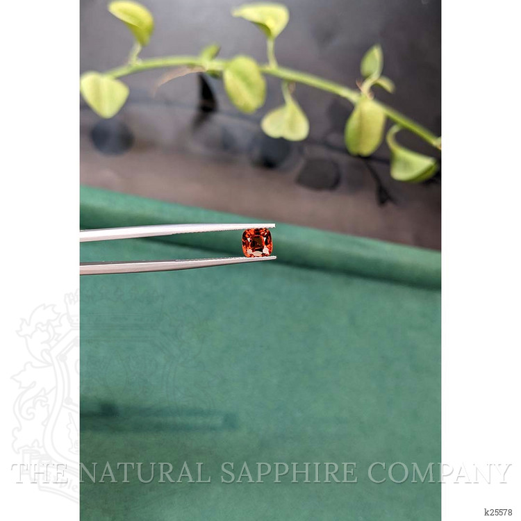 1.07 Ct. Orangish Red Spinel from Burma (Myanmar)