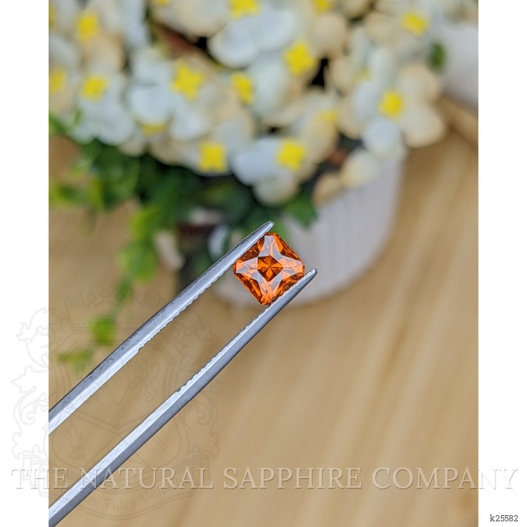 1.21 Ct. Orange Hessonite Garnet from Madagascar