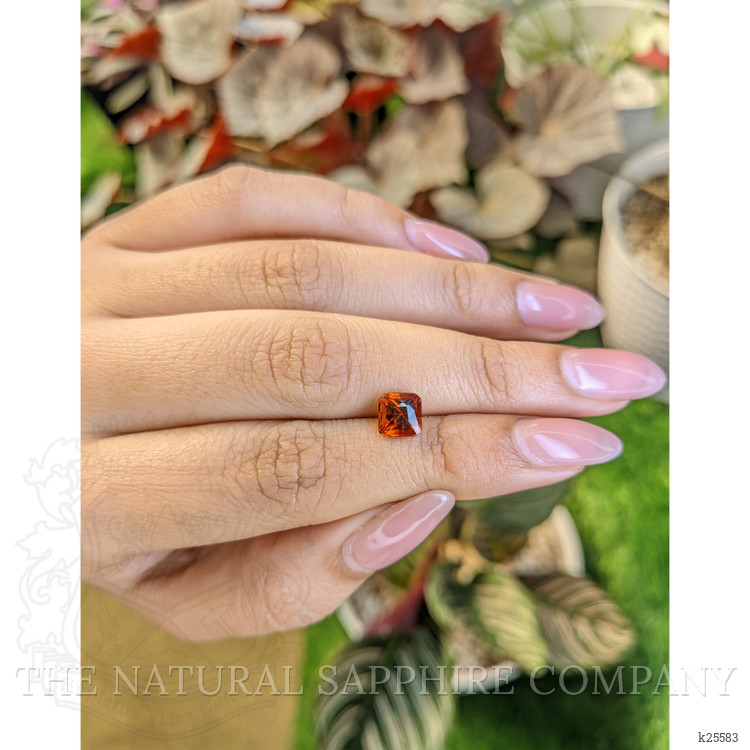 1.68 Ct. Orange Hessonite Garnet from Madagascar