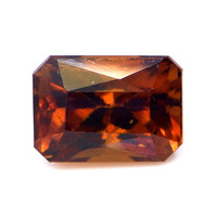 2.61 Ct. Orange Hessonite Garnet from Madagascar Video