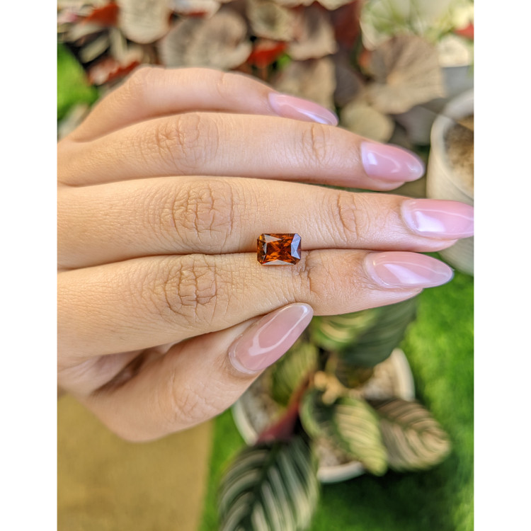 2.61 Ct. Orange Hessonite Garnet from Madagascar