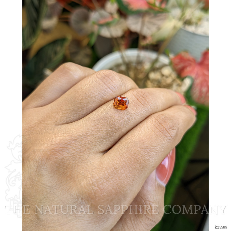 1.24 Ct. Orange Hessonite Garnet from Madagascar