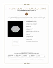 1.24 Ct. White Opal from Australia Scan Report