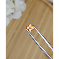 1.14 Ct. Orange Hessonite Garnet from Madagascar Life Style