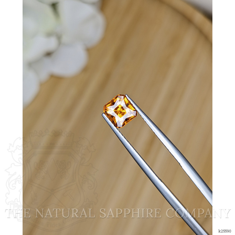 1.14 Ct. Orange Hessonite Garnet from Madagascar