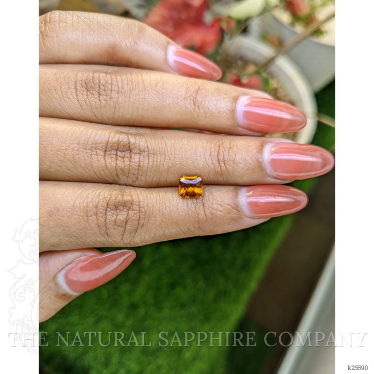 1.14 Ct. Orange Hessonite Garnet from Madagascar