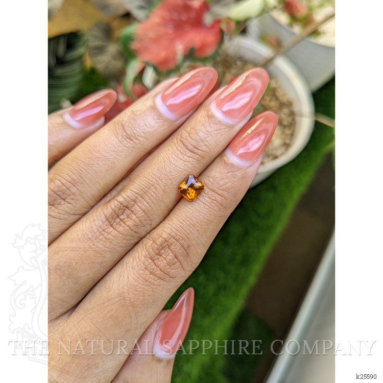 1.14 Ct. Orange Hessonite Garnet from Madagascar