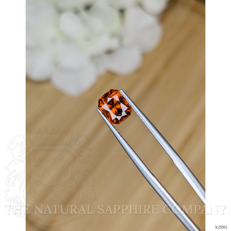 1.90 Ct. Reddish Orange Hessonite Garnet from Madagascar
