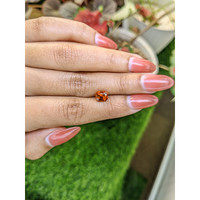 1.90 Ct. Reddish Orange Hessonite Garnet from Madagascar Life Style