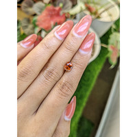 1.90 Ct. Reddish Orange Hessonite Garnet from Madagascar Life Style
