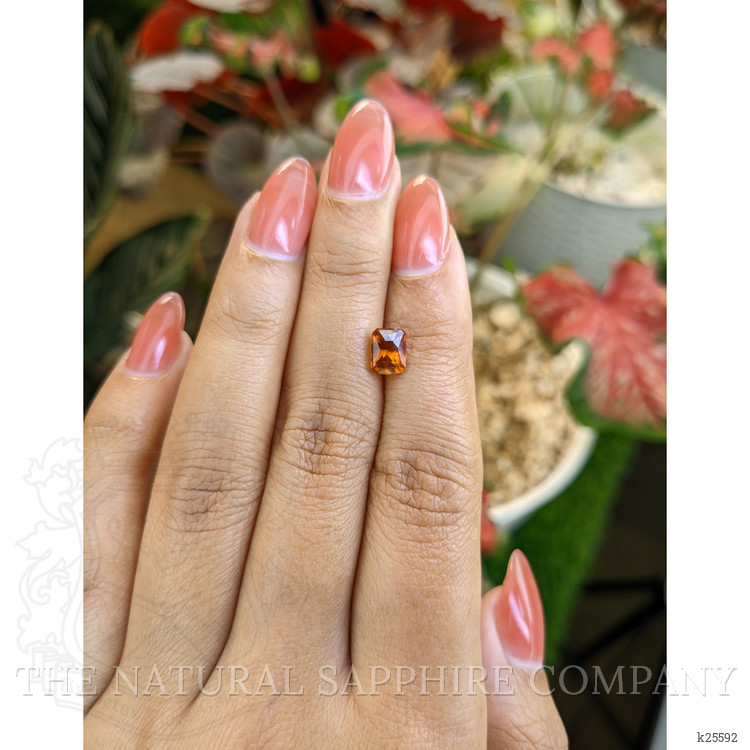 1.40 Ct. Orange Hessonite Garnet from Madagascar