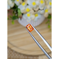 1.40 Ct. Orange Hessonite Garnet from Madagascar Life Style