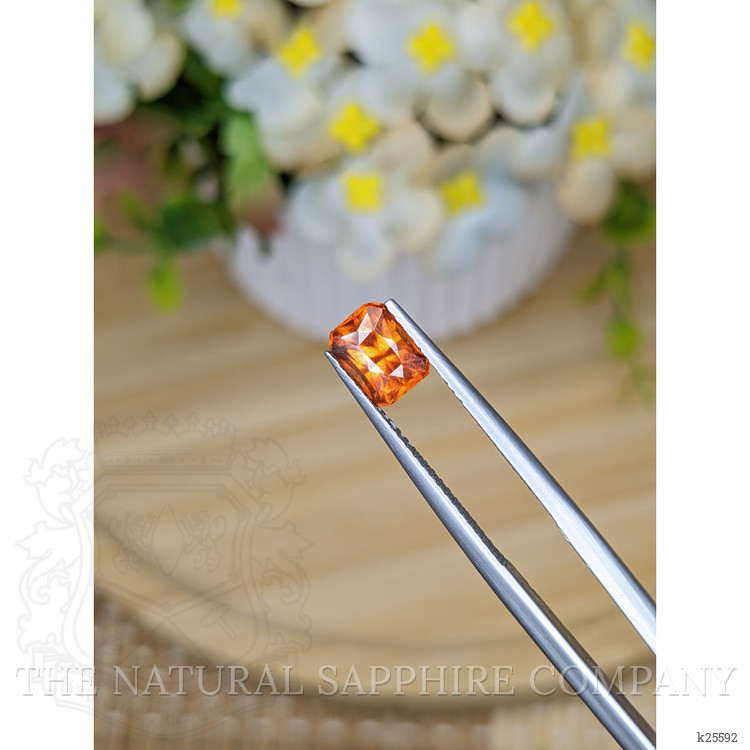1.40 Ct. Orange Hessonite Garnet from Madagascar