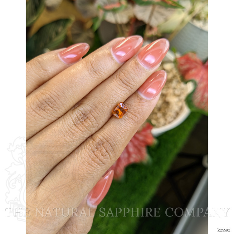 1.40 Ct. Orange Hessonite Garnet from Madagascar