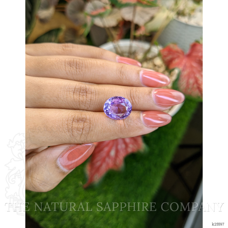 7.68 Ct. Purple Amethyst from Ceylon (Sri Lanka)