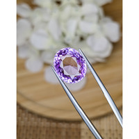 7.68 Ct. Purple Amethyst from Ceylon (Sri Lanka) Life Style