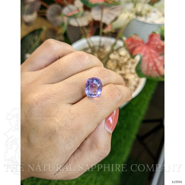 7.27 Ct. Purple Amethyst from Ceylon (Sri Lanka)