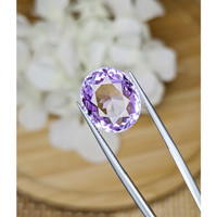9.45 Ct. Purple Amethyst from Ceylon (Sri Lanka) Life Style